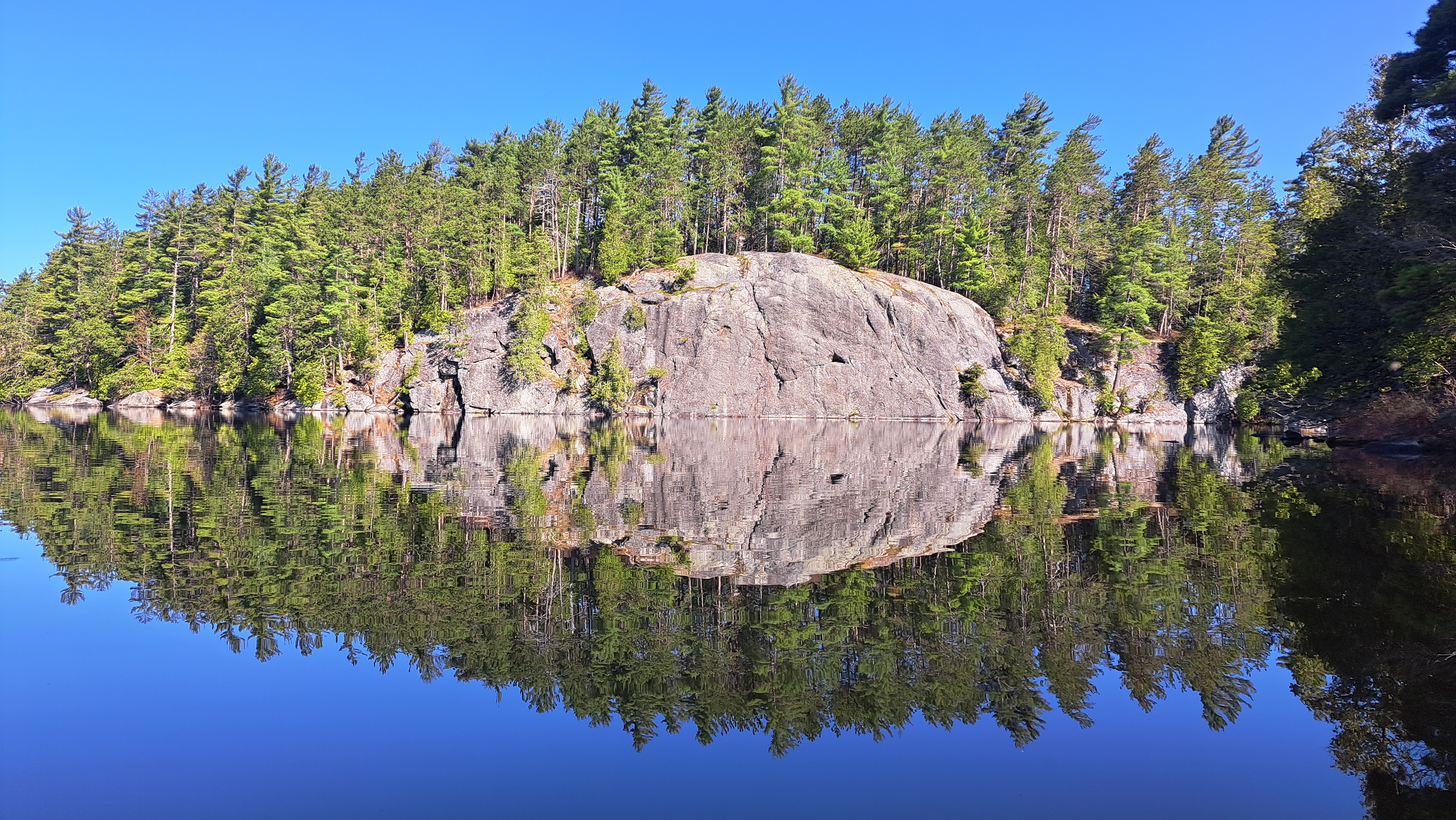 Bluff Island on Lower Saranac Lake