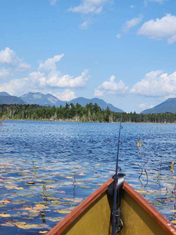 Fishing on Boreas Pond